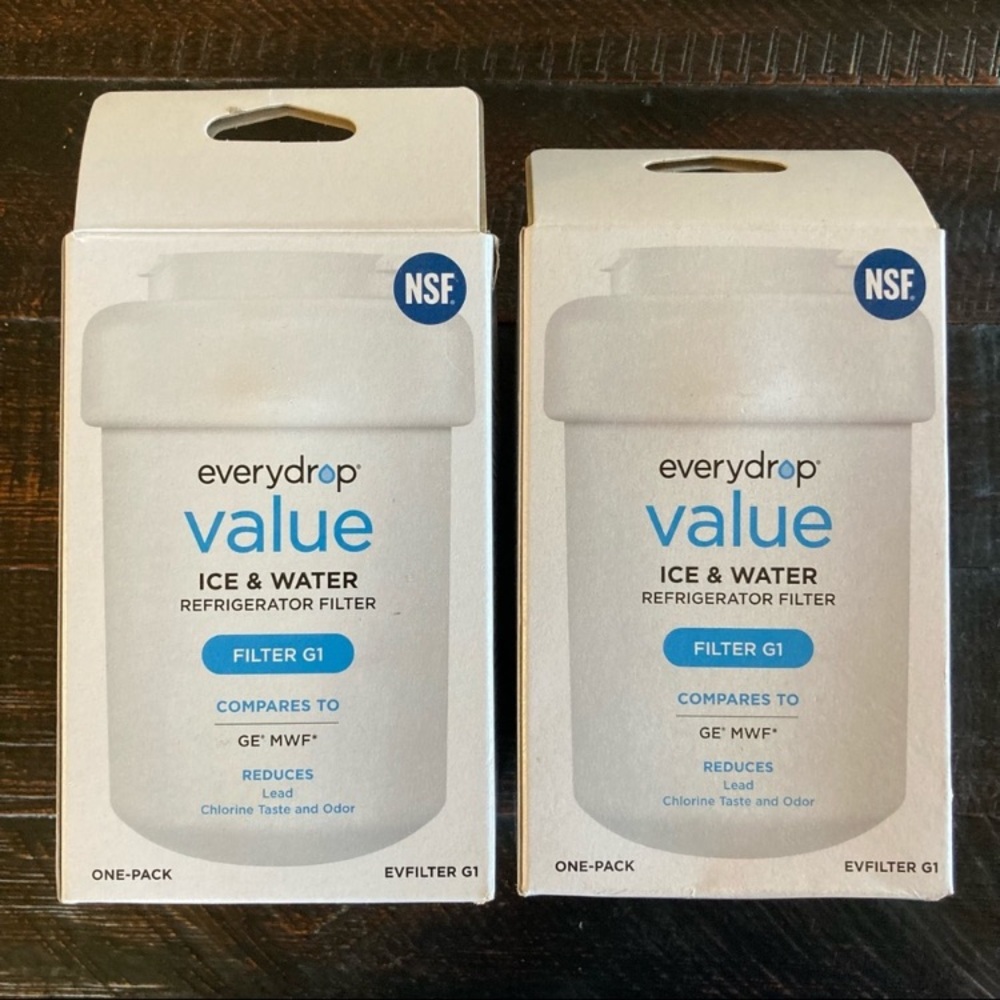 2 Ice & Water Filters Everydrop Value Refrigerator Filter G1 New Old Stock - Picture 5 of 11